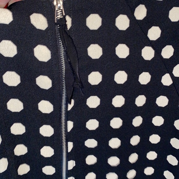 Anthropologie Lili Wang for Lili’s Closet Black & Off White Mini Dress - Picture 7 of 7